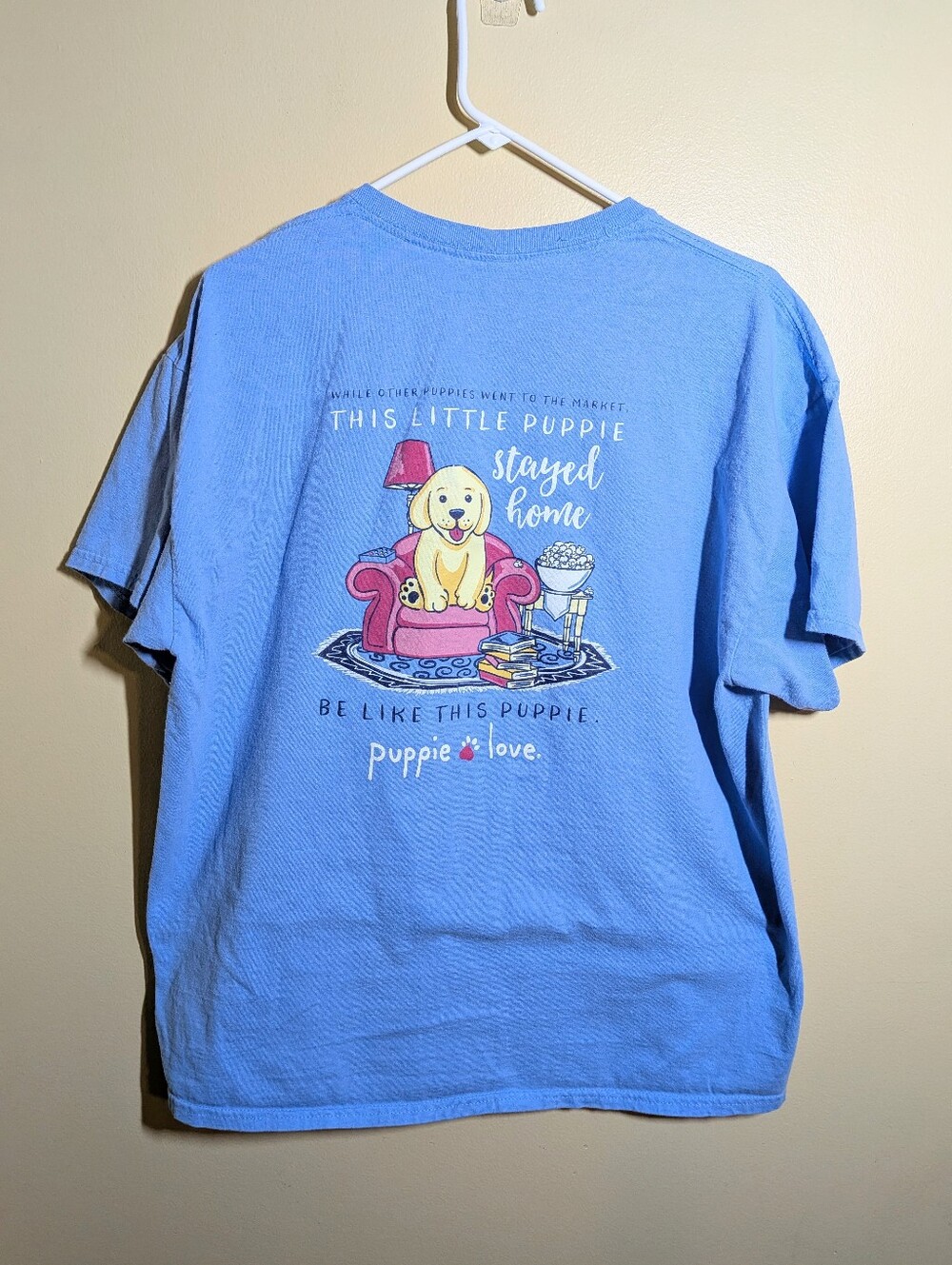 Puppie Life ASPCA Stayed Home Dog T-Shirt XL
